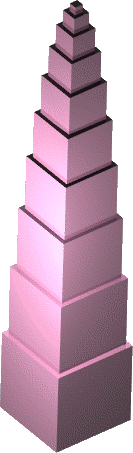 Stacked Pink Tower