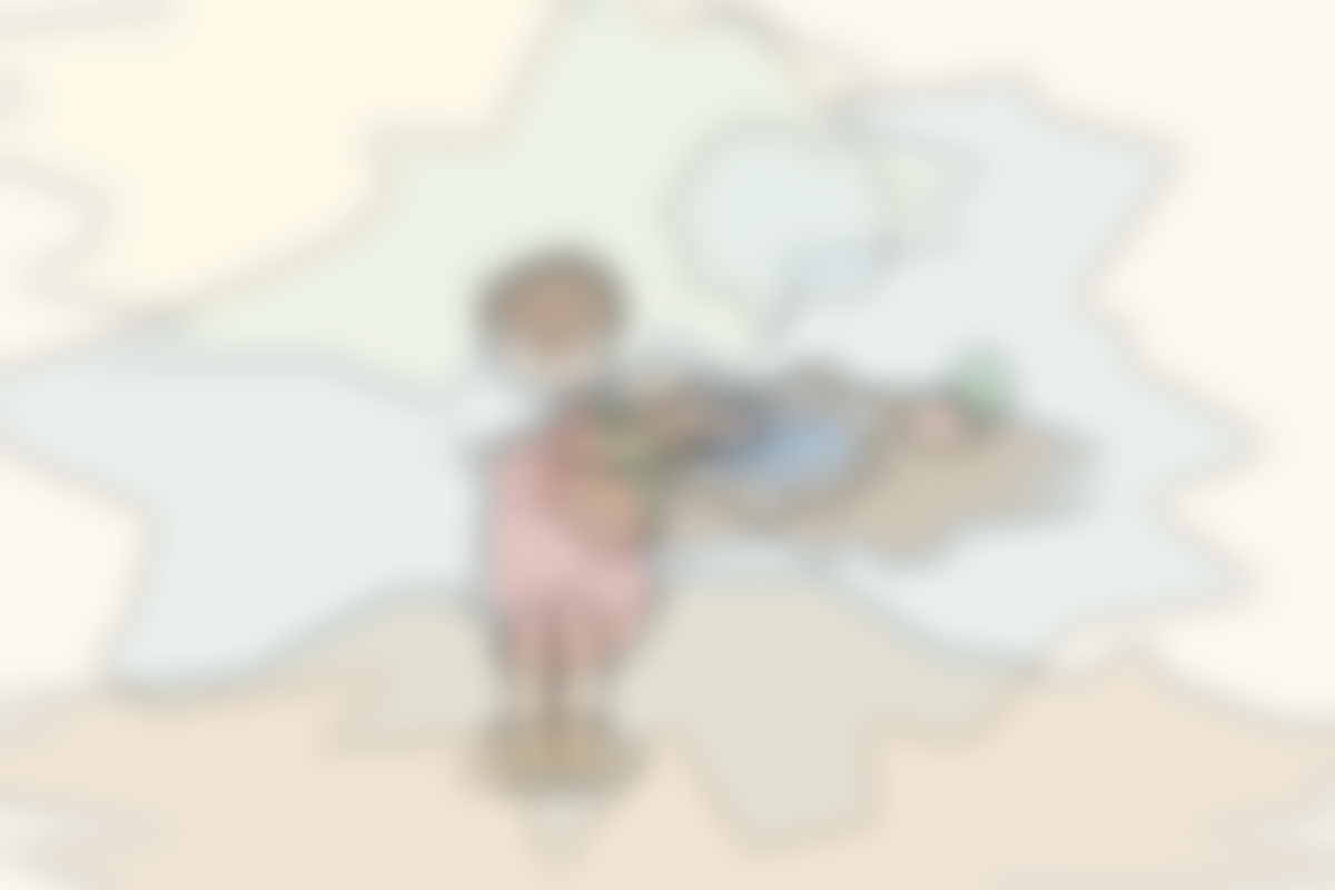 Child washing hands at a basin — Montessori Practical Life